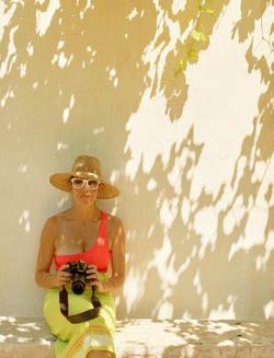 Lady Athena McAlpine, owner Il Convento accommodation, Puglia, Italy
